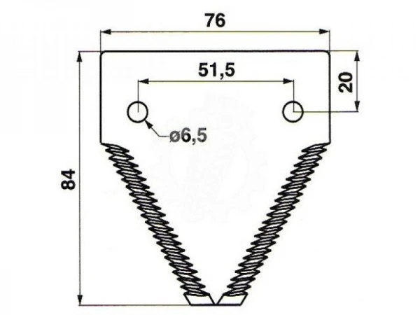 Nożyk kosy grubonacinany - Rasspe 600-611203.jpg