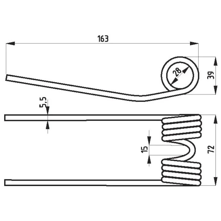 Palec podbieracza, 160 x 74 x 28, O 5,5 (1).jpg