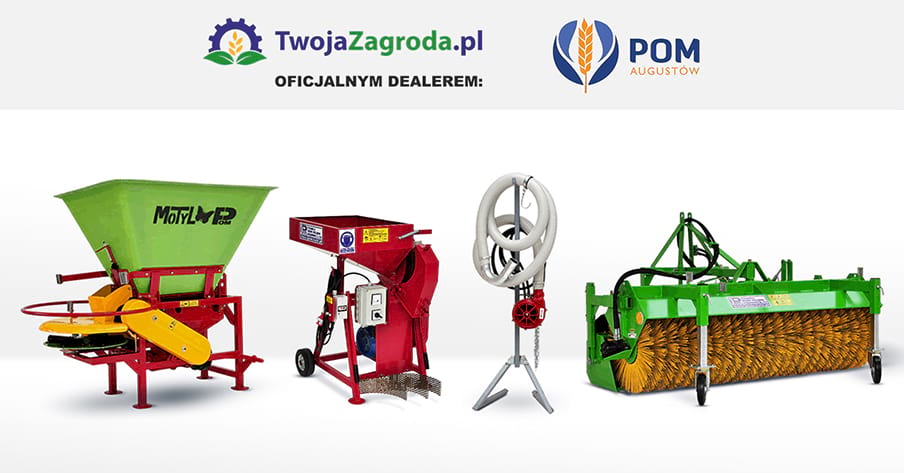 Rozsiewacz nawozów POM Augustów dealer TwojaZagroda pl